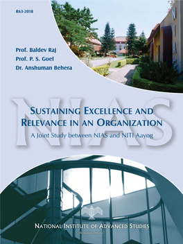 Sustaining Excellence and Relevance in an Organization