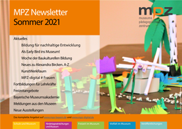 MPZ Newsletter Sommer 2021