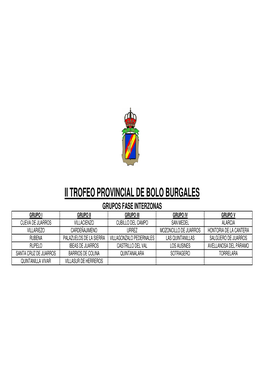 Fase Interzonas 2012