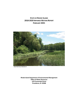 Impaired Waters Report February 2021