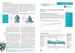 Su Mmary Age and Ethnic Structure Northland Region Population Size and Growth Components of Change