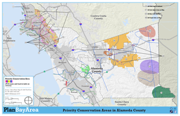 Priority Conservation Areas in Alameda County Map Ids Are Numeric Portion of Priority Conservation Area (PCA) Key