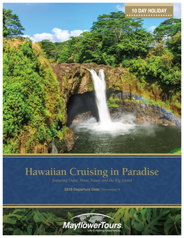 Hawaiian Cruising in Paradise