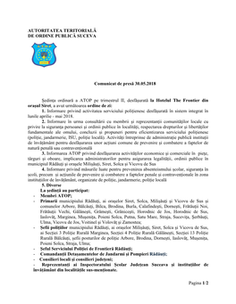 Pagina 1/2 AUTORITATEA TERITORIALĂ DE ORDINE