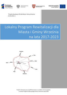 Lokalny Program Rewitalizacji Dla Miasta I Gminy Września Na Lata