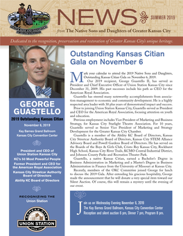 George Guastello II, Has Served As President and Chief Executive Officer of Union Station Kansas City Since December 31, 2009