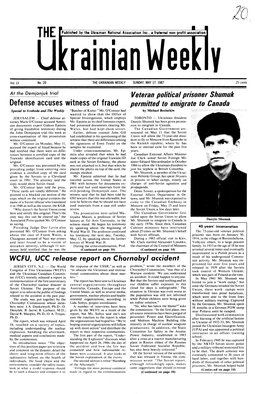 The Ukrainian Weekly 1987, No.20