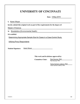 Determining Appropriate Sample Size for Cases in a Case-Control Study