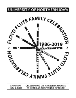 Floyd Flute Family Celebration 1986 to 2019