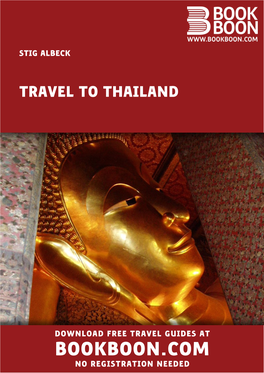 Travel to Thailand