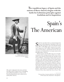 Spain's Carlos III and the American Revolution
