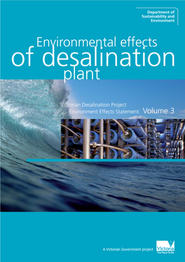 Environmental Effects of Desalination Plant