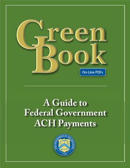 A Guide to ACH Payments Federal Government