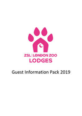 Gir Lion Lodge Guest Information Pack