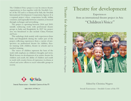 Theatre for Development