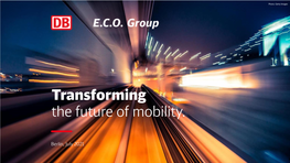 Transforming the Future of Mobility