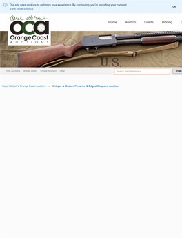 Antique & Modern Firearms & Edged Weapons Auction