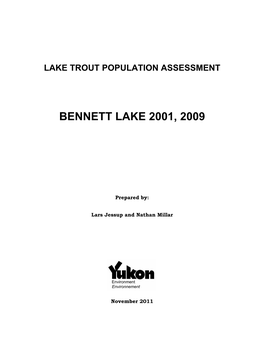 Bennett Lake 2001, 2009