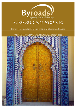 Moroccan Mosaic