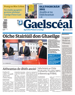 Oíche Stairiúil Don Ghaeilge