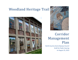 Woodland Heritage Trail Corridor Management Plan