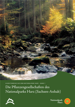 Die Pflanzengesellschaften Des Nationalparks Harz (Sachsen-Anhalt)