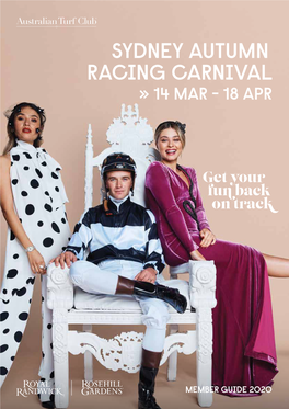 Sydney Autumn Racing Carnival » 14 Mar - 18 Apr