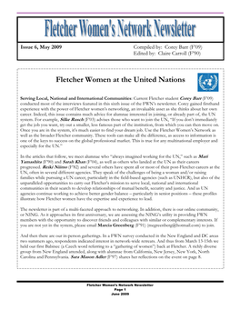 Fletcher Women at the United Nations
