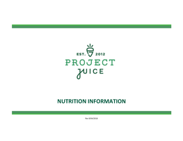 View Nutrition Information