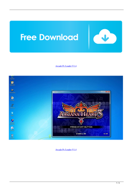 Arcade Pc Loader V1.4