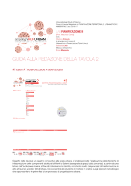 Guida Alla Redazione Della Tavola 2