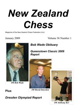 Bob Wade Obituary Queenstown Classic 2009
