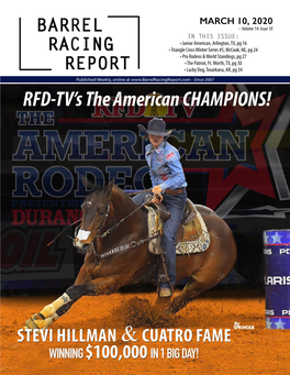 RFD-TV's the American CHAMPIONS!