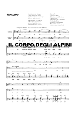 IL CORPO DEGLI ALPINI Ill