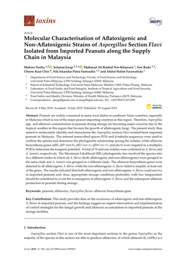 Downloaded from the Genbank and Included in the Phylogenetic Analysis for Comparison with the Current Isolates