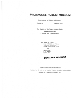 Dixon, J.R., P. Soini. 1975. the Reptiles of the Upper Amazon Basin