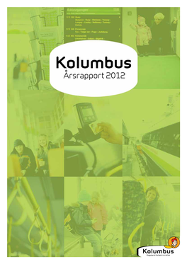 Kolumbus' Årsrapport 2012