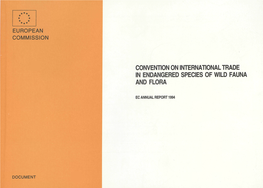 Convention on International Trade In