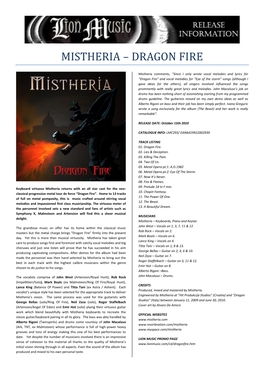 Mistheria – Dragon Fire