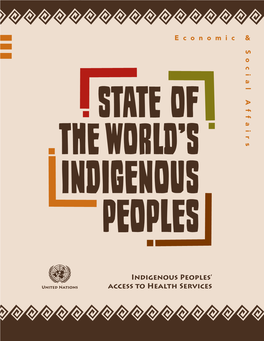 Indigenous Peoples' Access to Health Services