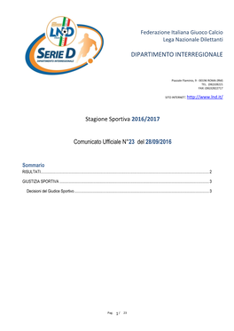 Dipartimento Interregionale