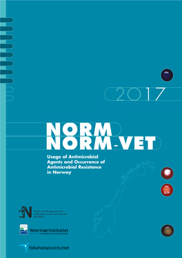 NORM/NORM-VET 2017 Should Include Specific Reference to This Report