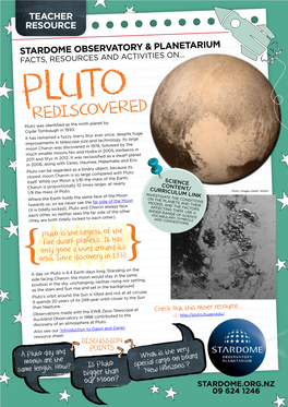 Pluto Rediscovered