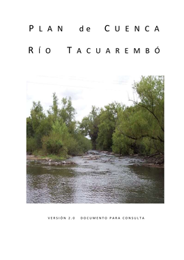 Plan De Cuenca Del Río Tacuarembó