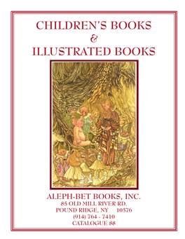 Children's Books & Illustrated Books