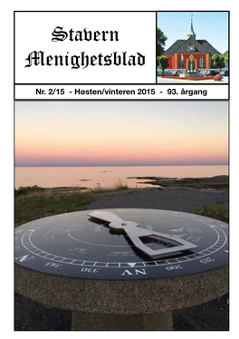 Stavern Menighetsblad