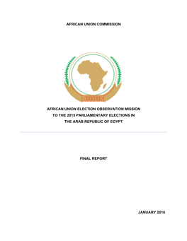 African Union Commission African Union Election