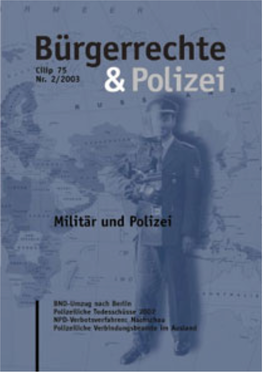 Militär, Polizei Und Die „Neuen“ Kriege – Eine Einleitung Albrecht Funk