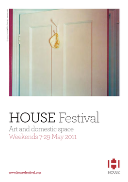 Brighton HOUSE Festival – 2011 Brochure