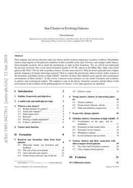 Arxiv:1801.04278V1 [Astro-Ph.GA] 12 Jan 2018